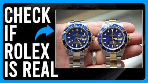 how to identify genuine rolex watch|how to tell real rolex.